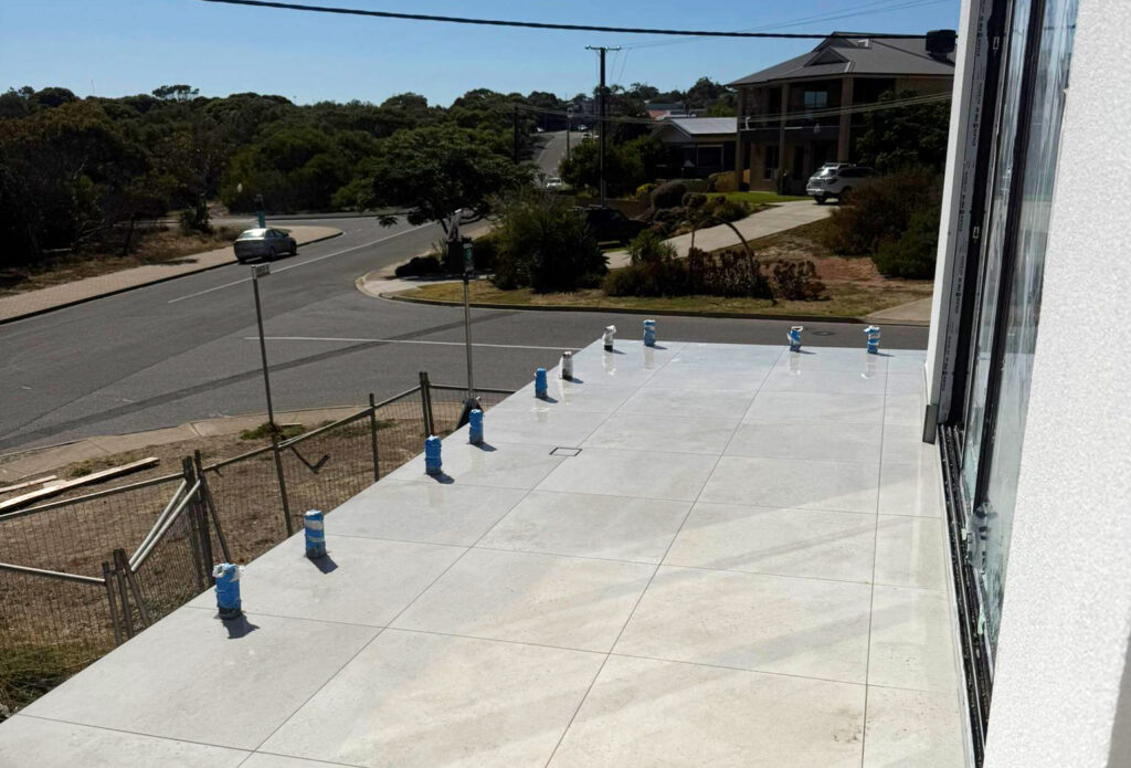 Balcony tiling outdoor patio