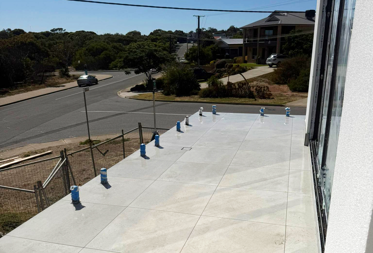 Balcony tiling outdoor patio